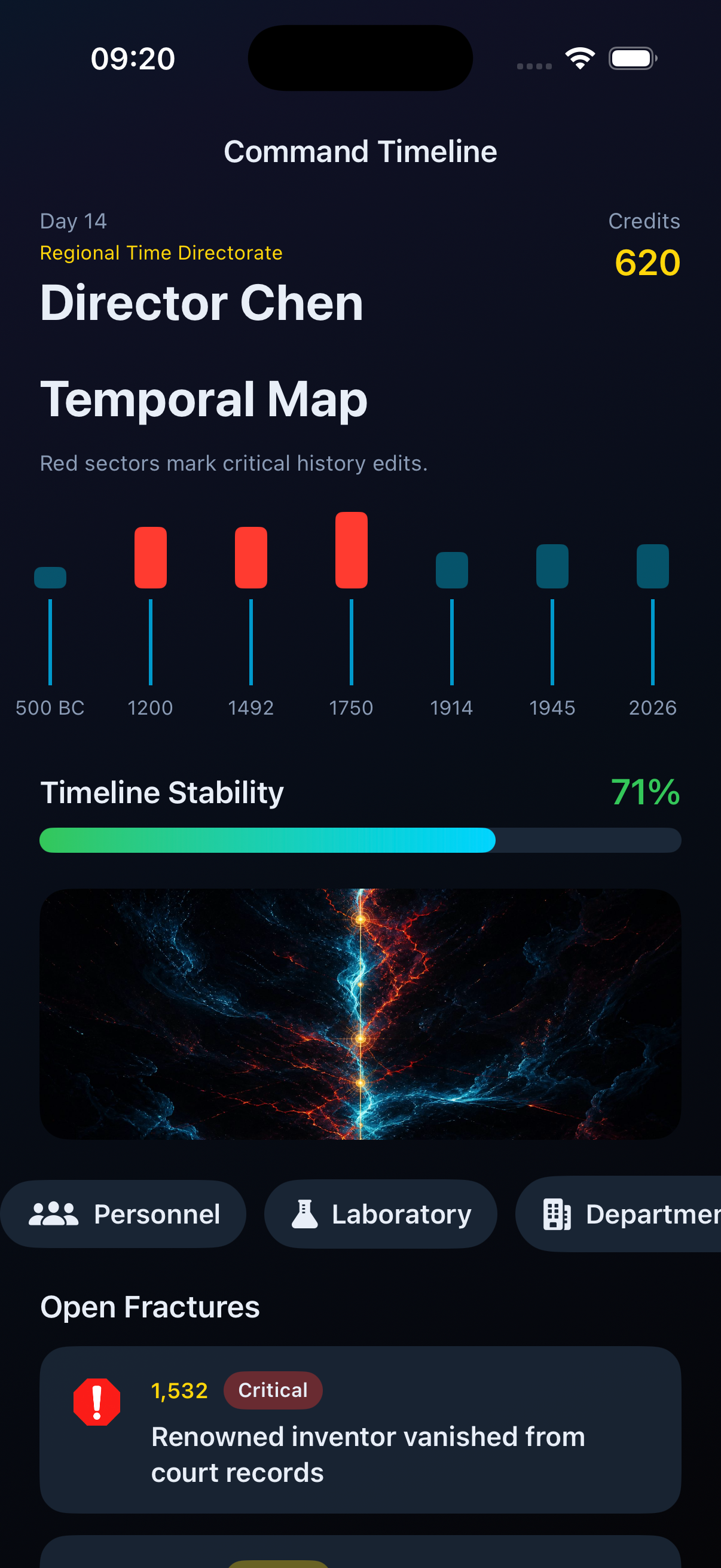 Timeline Command